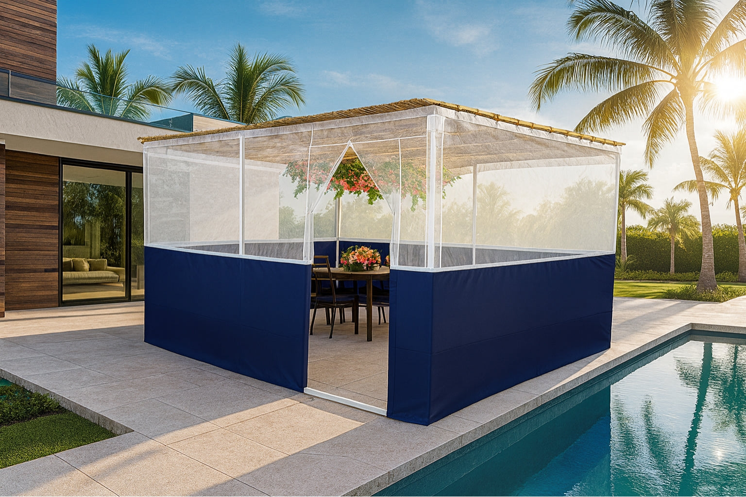 Florida Sukkah – for tropical weather