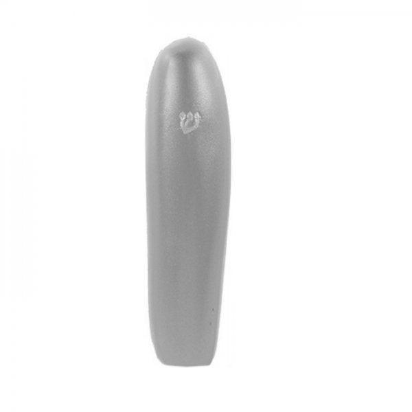 Anodized Aluminum Mezuzah Small 7CM Curved (EM-MZHS)
