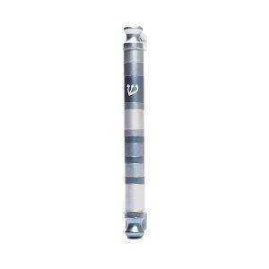 Anodized Cylinder Mezuzah Case Stripes (EM-MZU1-5)