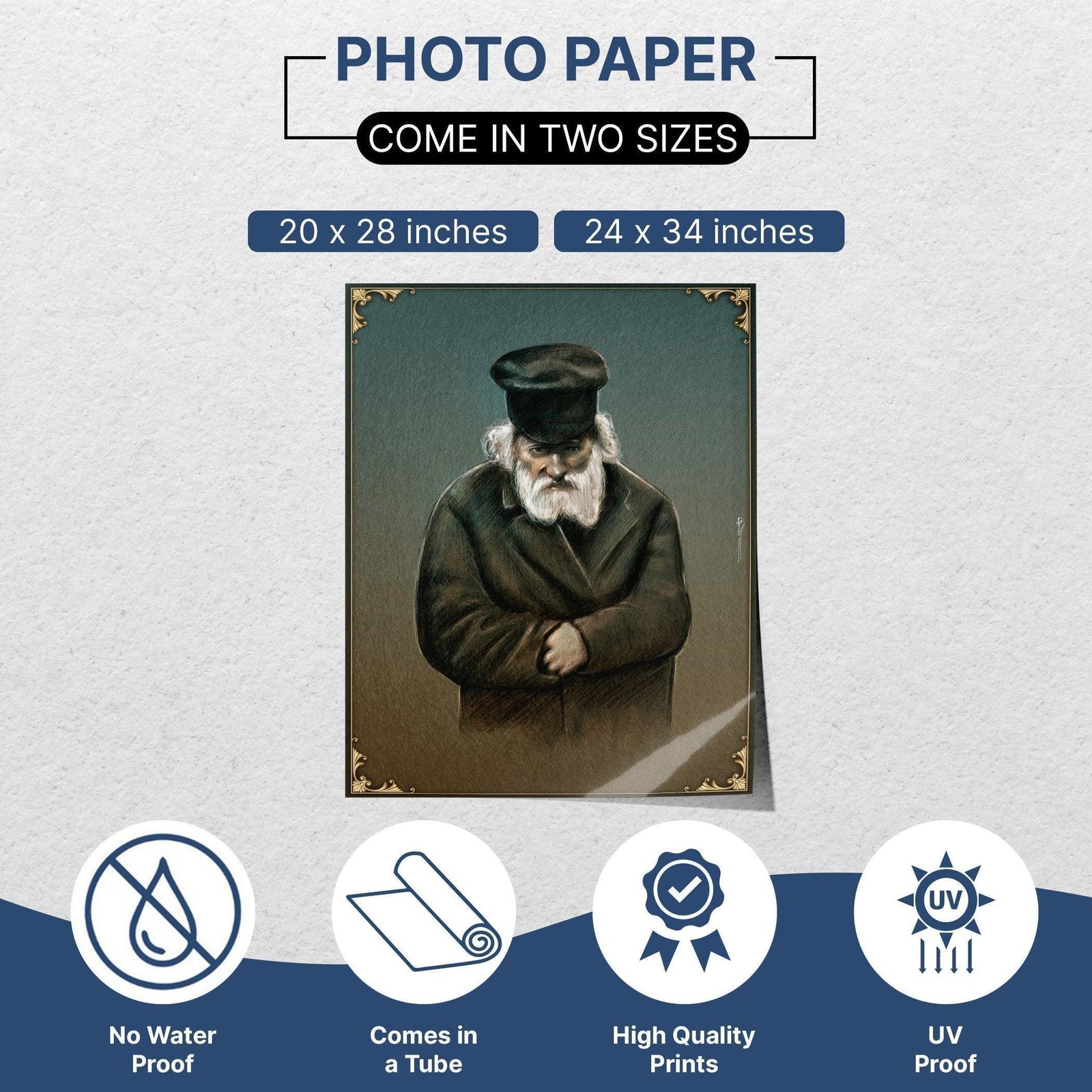 Chofetz Chaim Sukkah poster | Jewish Art | Gift | Israel | Religious Prints | Jewish educational poster - Ben-Ari Art Gallery