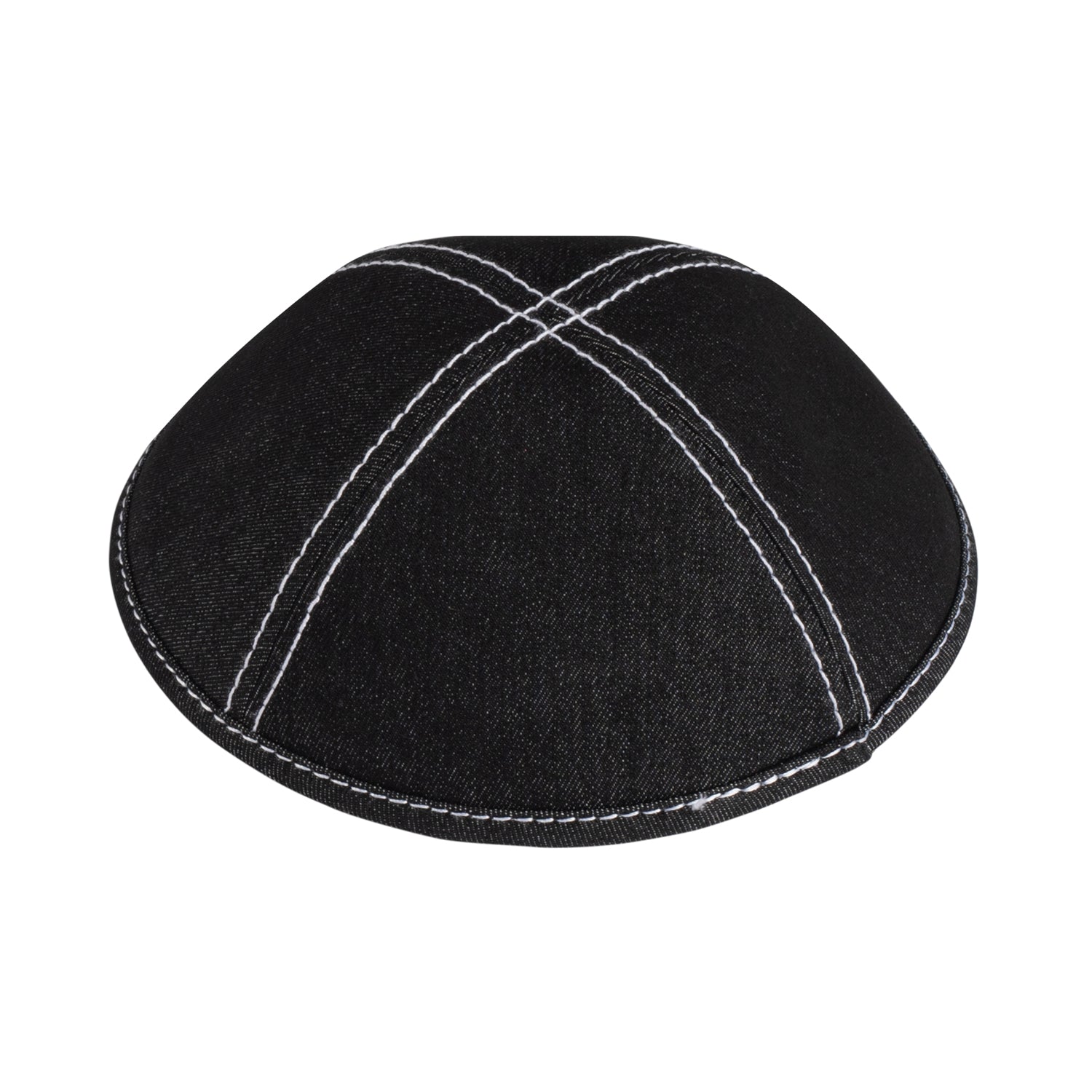 IKIPPAH DENIM W/ DOUBLE STITCHING YARMULKE