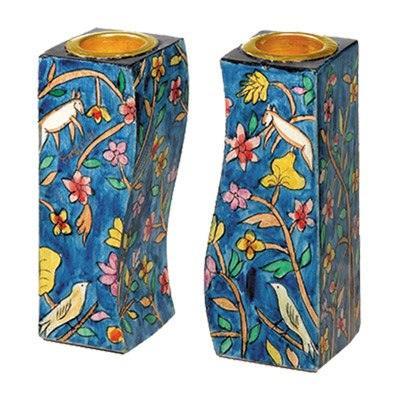 Fitted Shabbat Candlesticks EM-CS