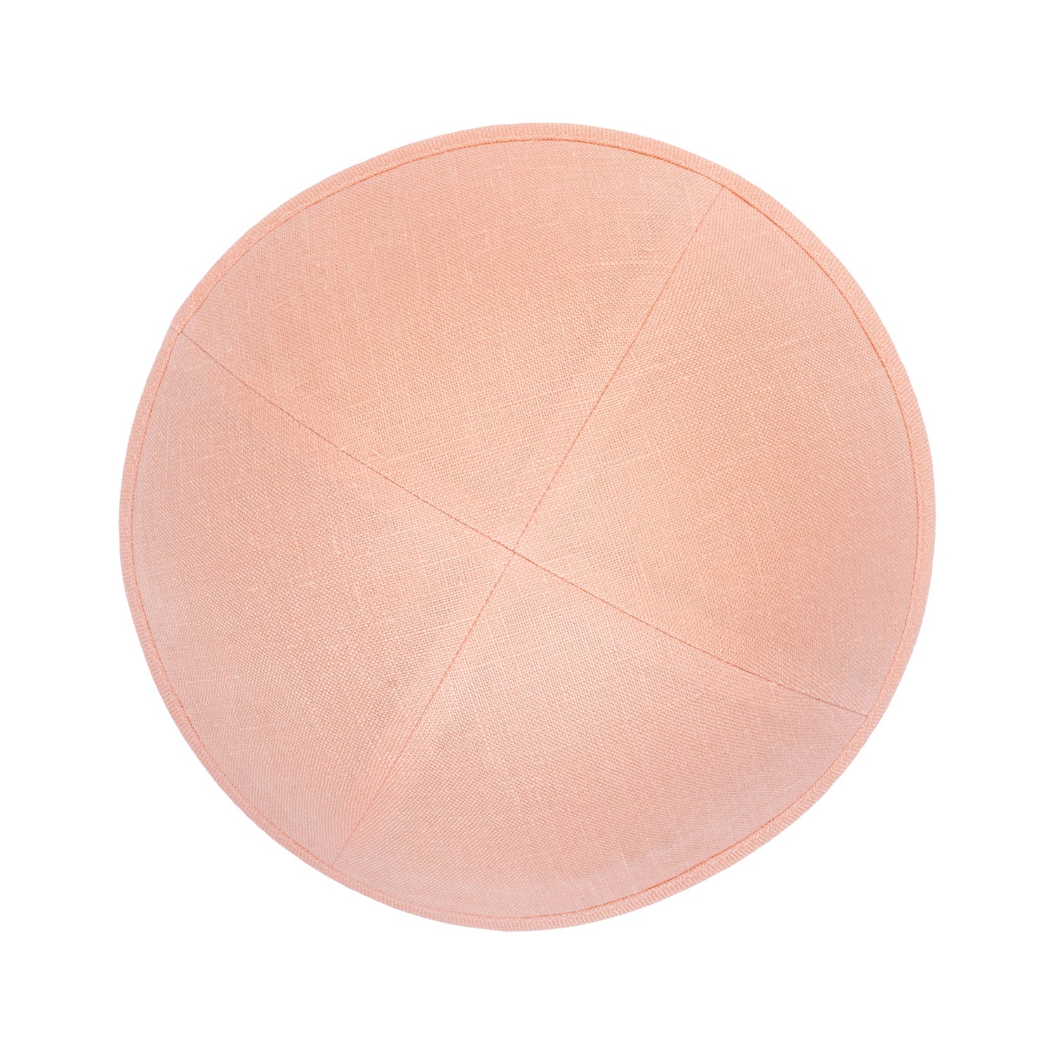 IKIPPAH SALMON LINEN YARMULKE