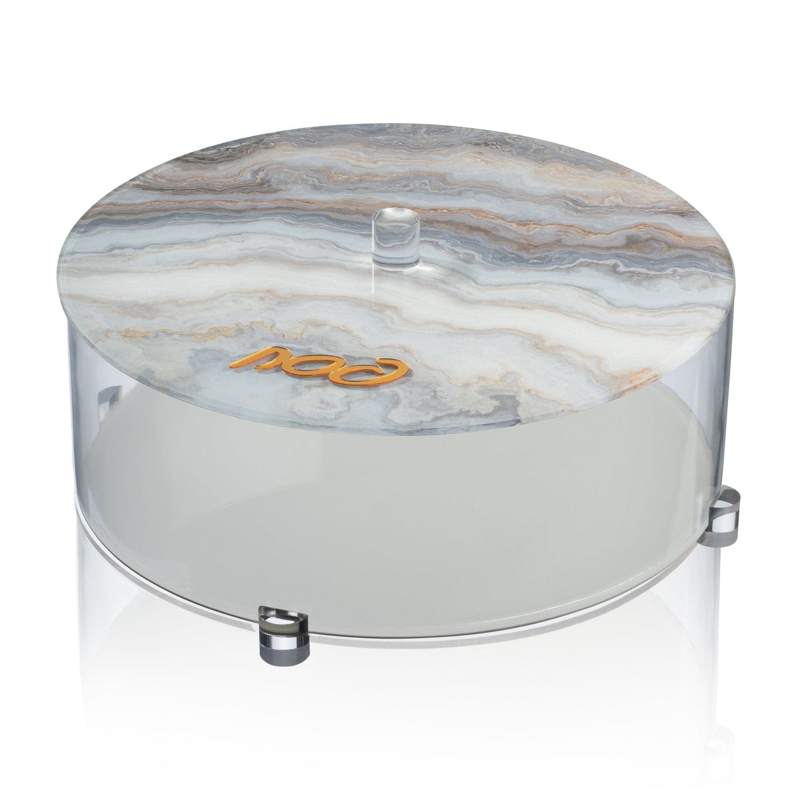 Agate Matzah Box - Waterdale Collection