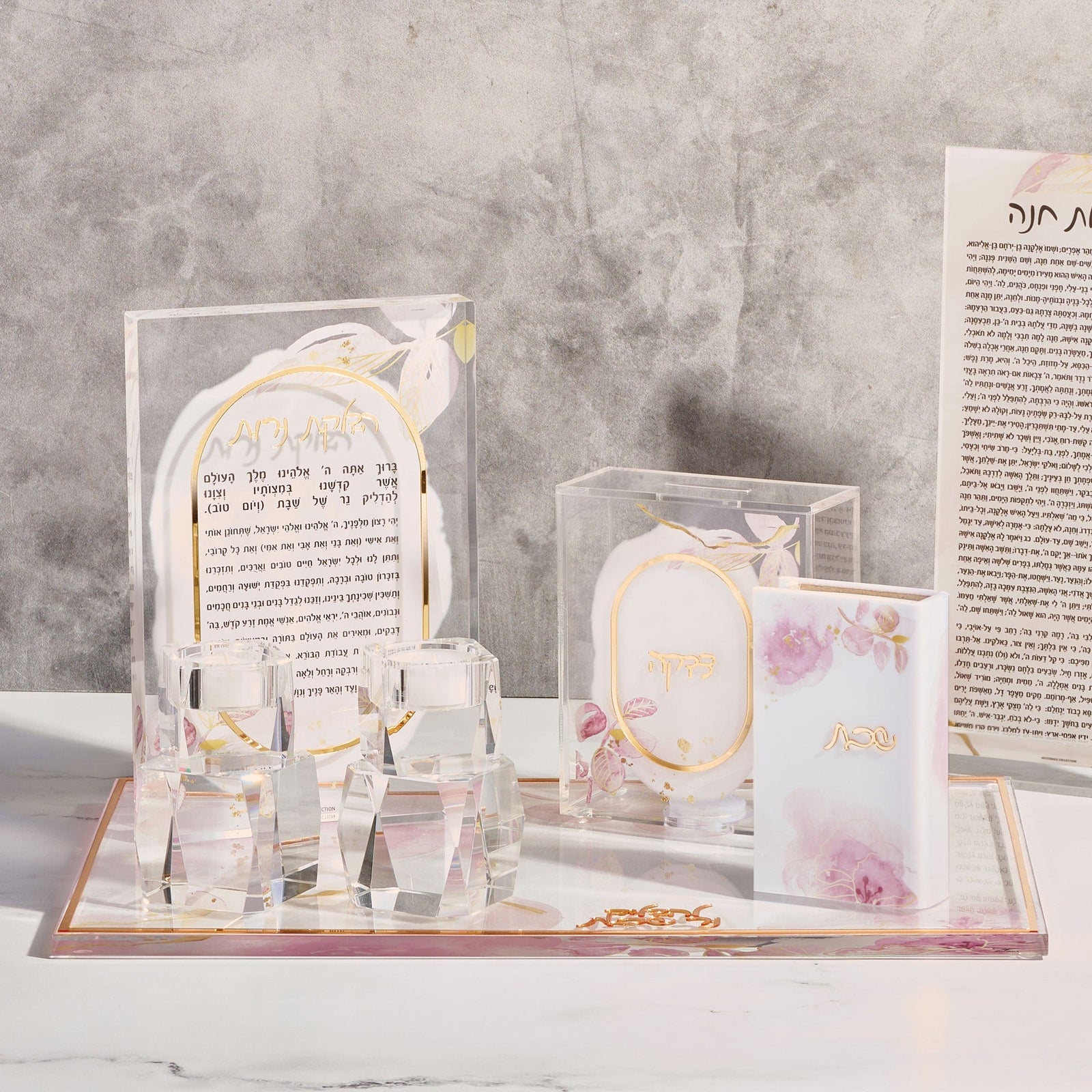 Crystal Cube Tealight Holders - Waterdale Collection