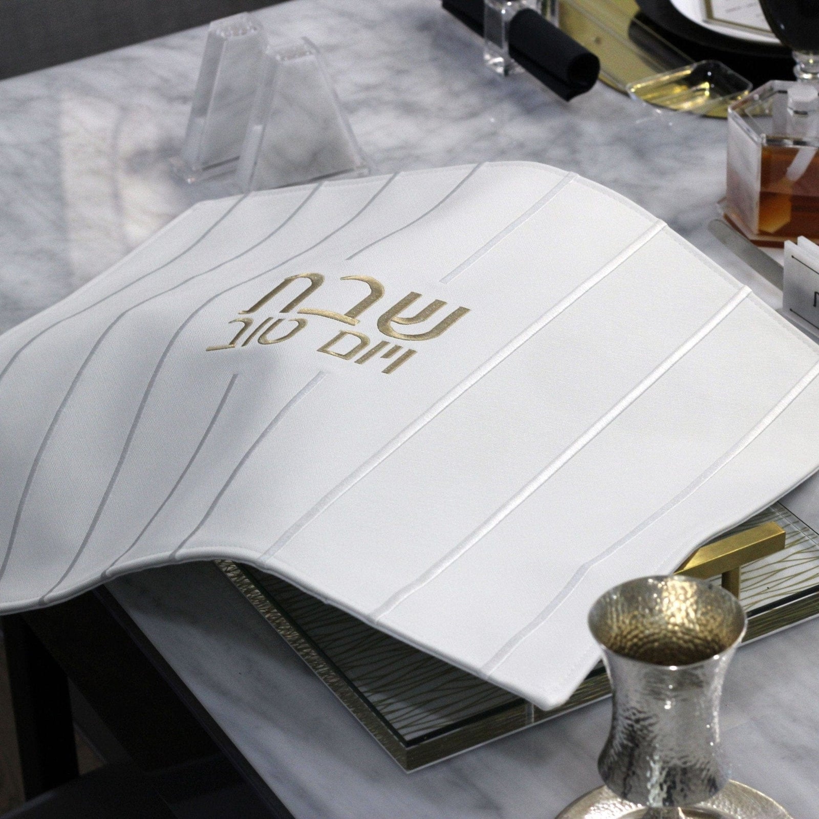 Embroidered Challah Cover - Waterdale Collection