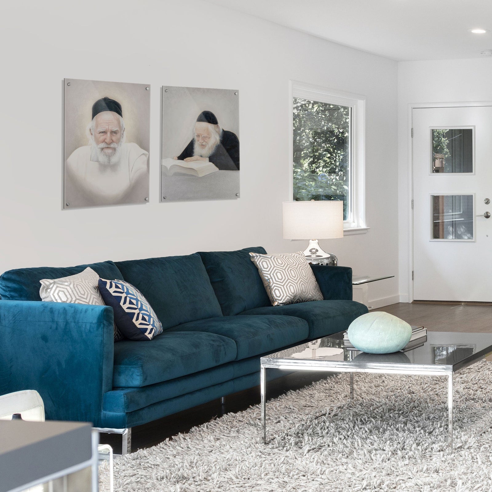 Gedolim Art Rav Avigdor Miller - Light - Waterdale Collection