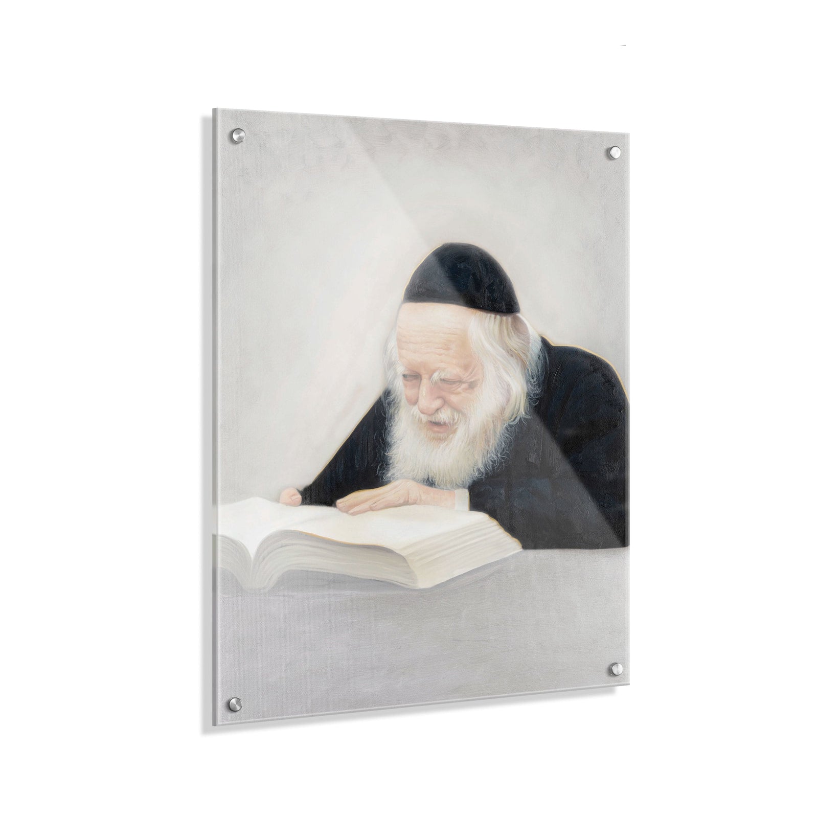 Gedolim Art Rav Chaim Kanievsky - Light - Waterdale Collection