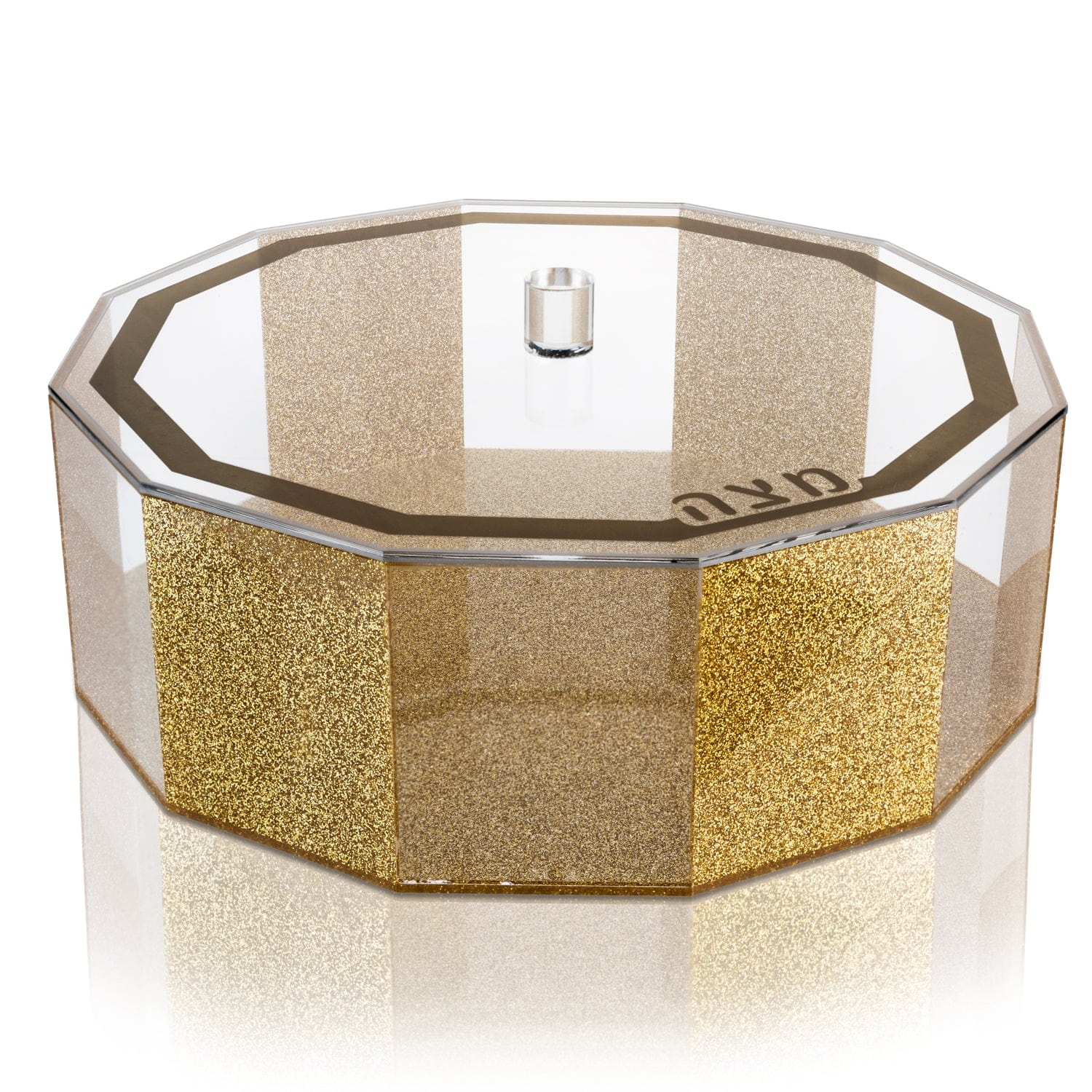 Hexagon Matzah Box - Waterdale Collection