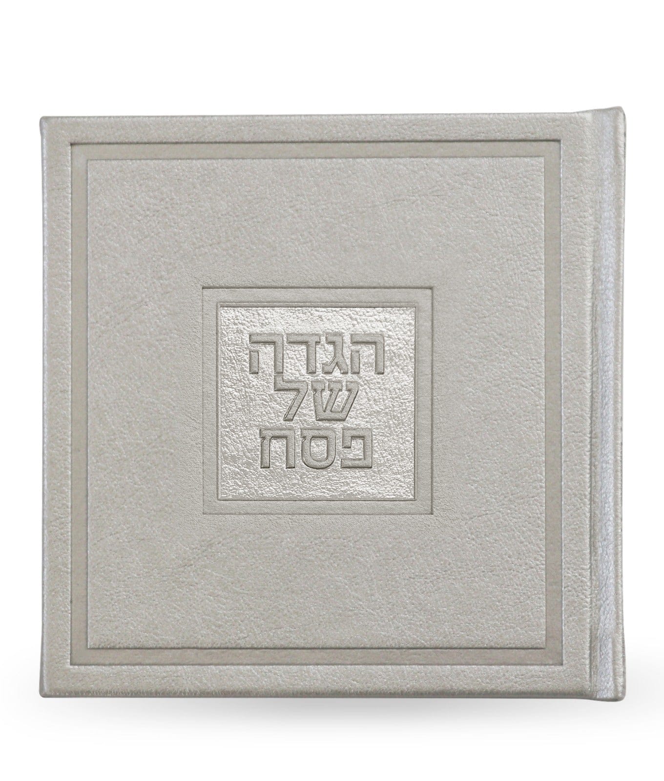Leather Haggadah with English Instructions