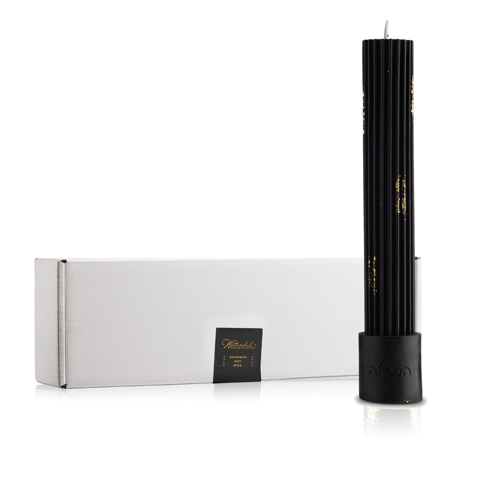 Ribbed Havdalah Candle - Waterdale Collection