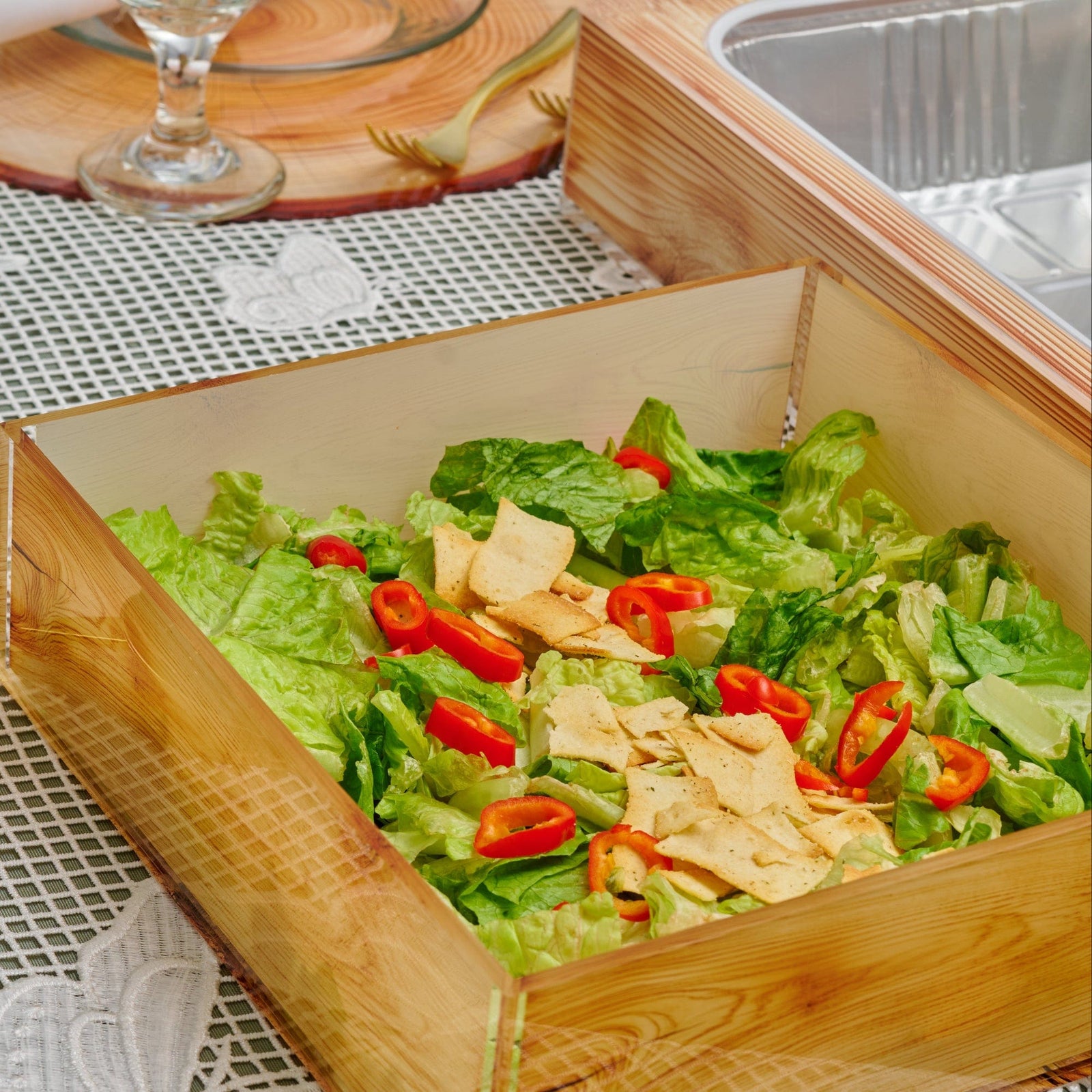 Wood Salad Bowl