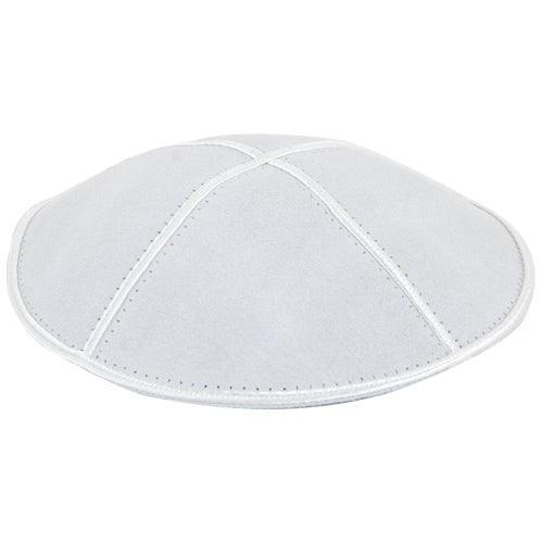 Suede Kippah 15cm- Off-white