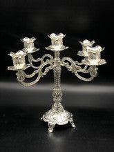 S/P Filigreen 5 Branch Candelabra 10"