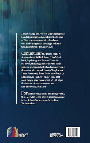 Psychology and Personal Growth Haggadah