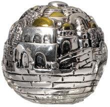 Jerusalem Round Ball Candle