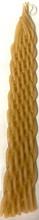 Havdalah Candle Beeswax Wide - 12 Wicks 14"