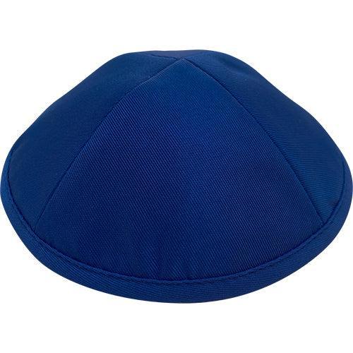 Elegant Blue Kippah  size 5 20 cm