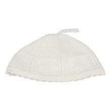 Na Nach Kippah Black With White Letters