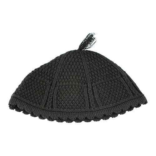 Black Nachman Kippah 22 Cm