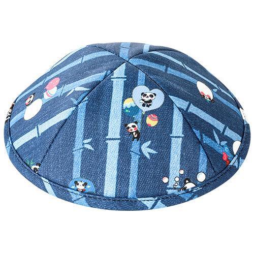 Fabric Kippah Size 2 Flat, 15.5 Cm