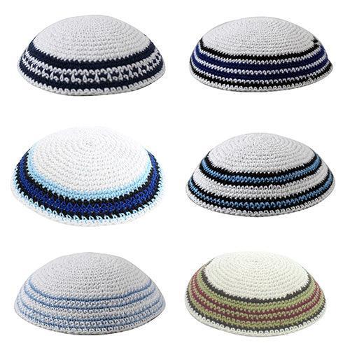 ASSORTED KNITTED KIPPAH 16 CM