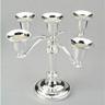 5 Branch Silverplate Candelabra-- Small 7"