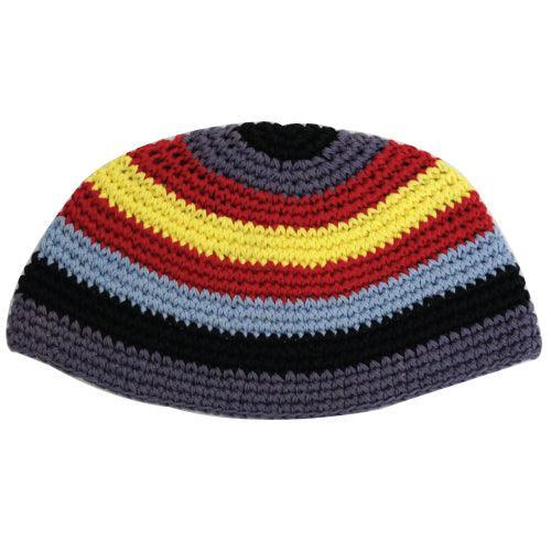 Frik Kippah 21cm- Multicolored Stripes