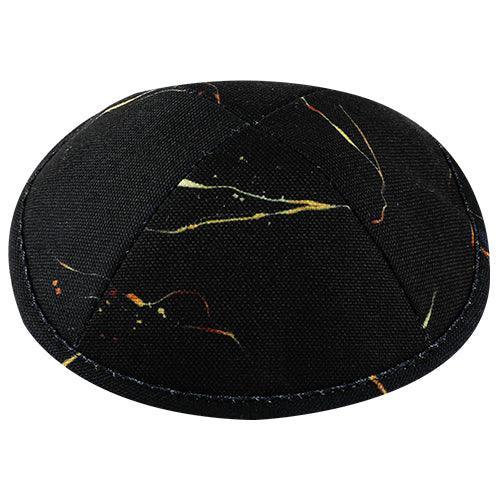 Fabric Kippah Size 2 Flat, 15.5 cm