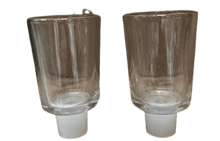 Glass Neronim Holder Pair