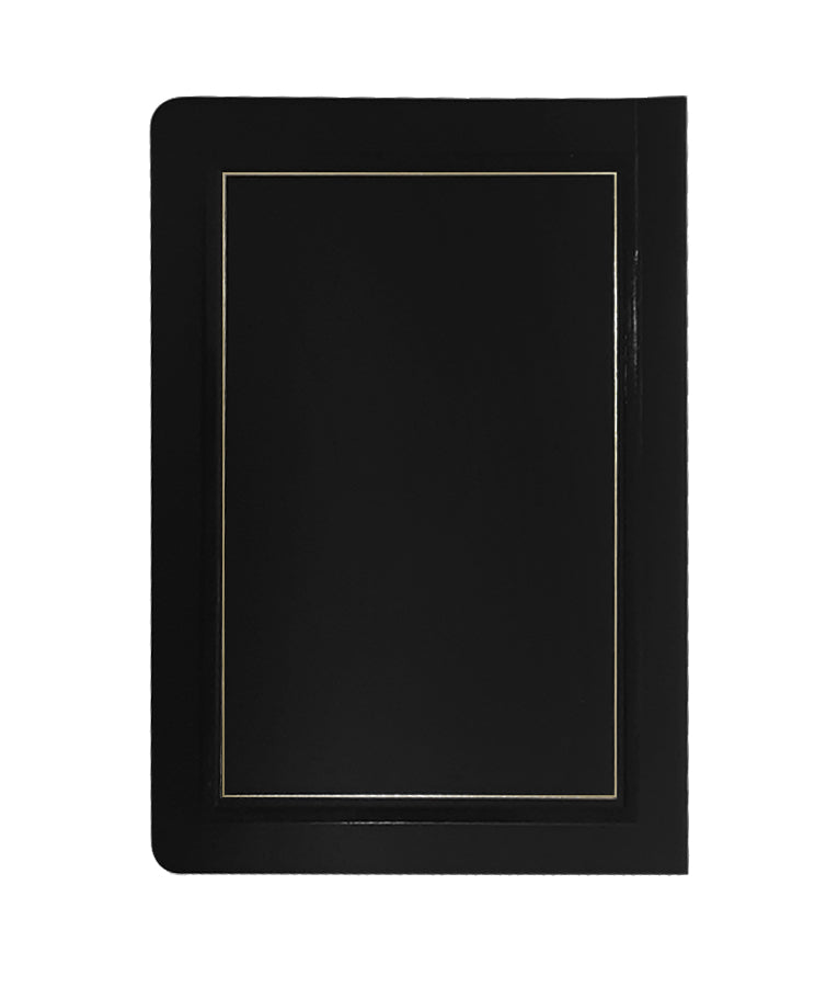 Custom Embossment Tehilim Black/Gold