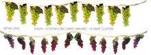 15' Extra Long Grape Garland - 18 Cluster