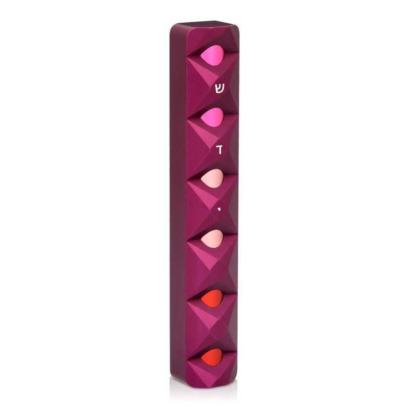 Mezuzah Case Outcrop Purple
