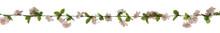 8' Garland of White Cherry Blossoms