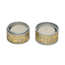 Emanuel Travel Candlestick W/ Metal Cutout Travel Candlestick W/ Metal Cutout-Aluminum
