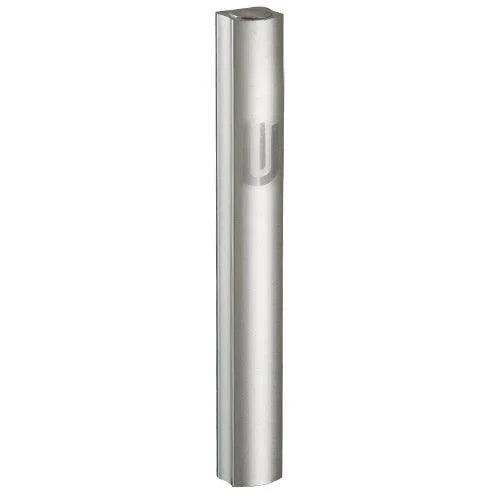 ALUMINUM MEZUZAH 12 CM- DOTTED SI