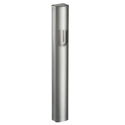 Aluminium Mezuzah 12cm- matallice gold wi