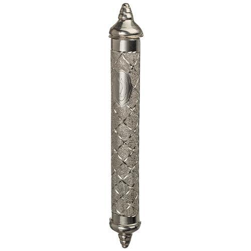Elegant Mezuzah with silver coating - 15 cm