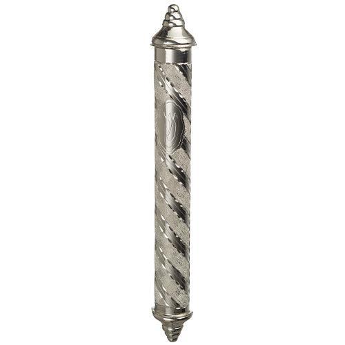 Elegant Mezuzah with silver coating - 15 cm