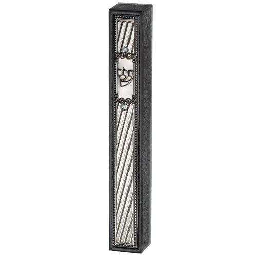 Wood Mezuzah 12 cm with Plaque - Venga