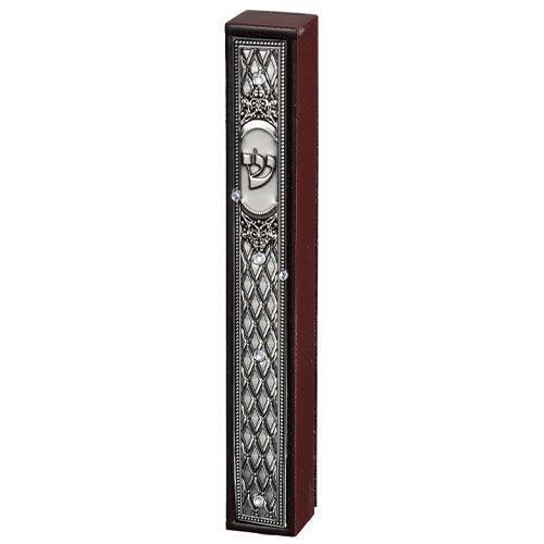 Wood Mezuzah 20 cm with Plaque - Venga