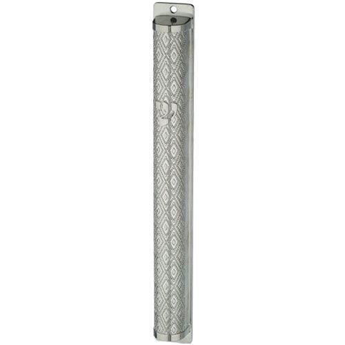 Metal Mezuzah 20 cm with Ornaments