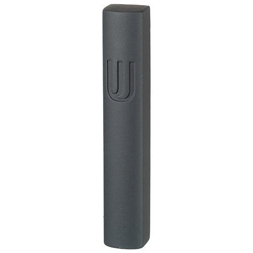 Polyresin "Cement" Mezuzah 12 cm, Dark Gray