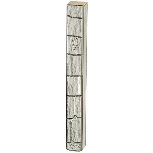 Plastic Mezuzah with Rubber Cork 15 cm with The Letter Shin