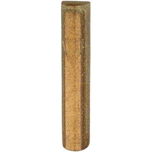 Polyresin Mezuzah 15 cm- Gold Glitter