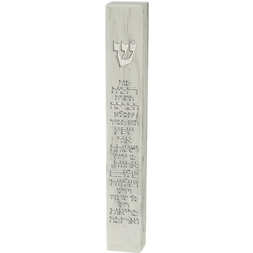 Polymer "Marble" Mezuzah 25 cm, Hebrew Home Blessing