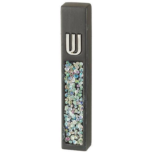 Polyresin Mezuzah 15 cm, Black