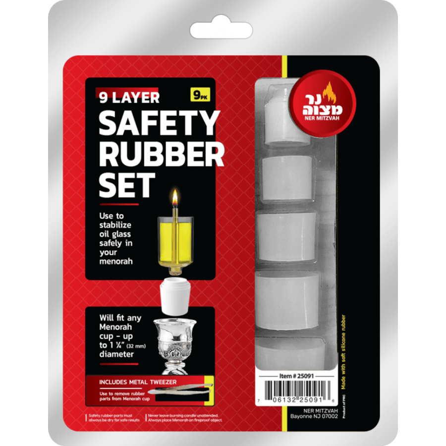9pk. Safety Rubber Set 9-Layer