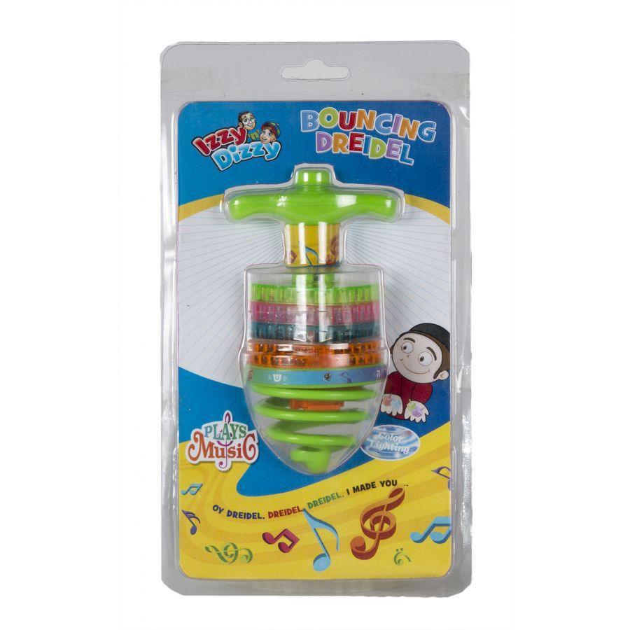 Bouncing Musical Dreidel - Square