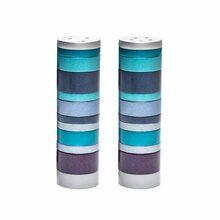 Anodized Salt and Pepper Shaker-Rings Blue